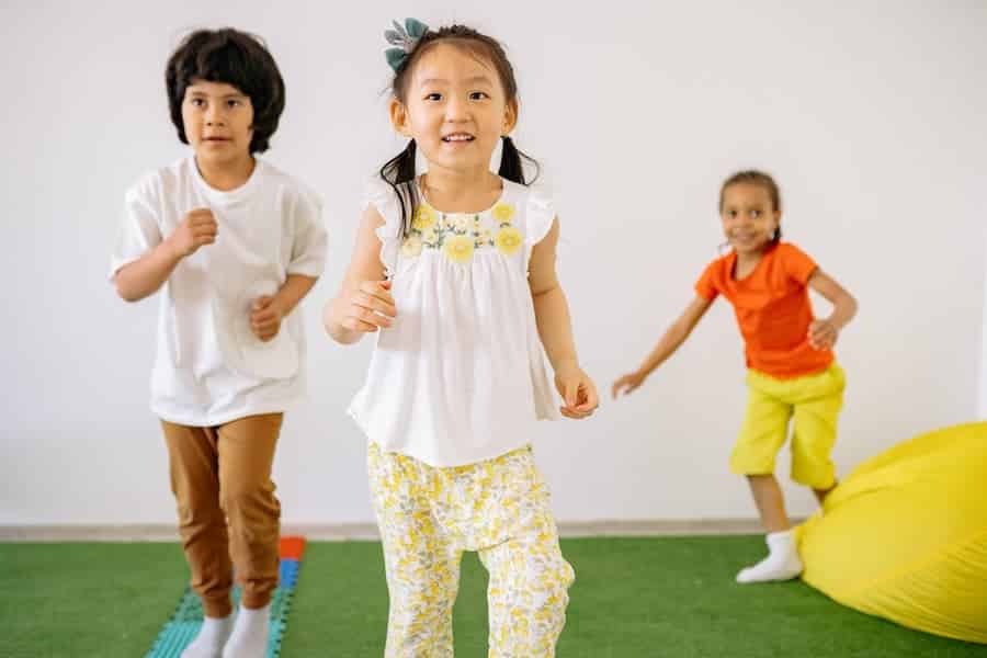 dancing students