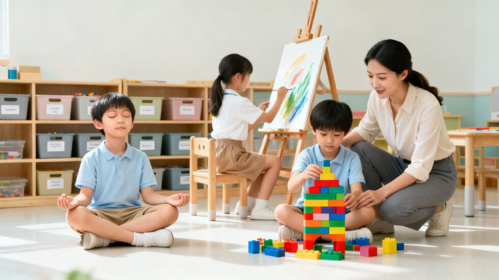 Image showcasing 10 Research-Based Anxiety Activities for Kids That Work in 2026