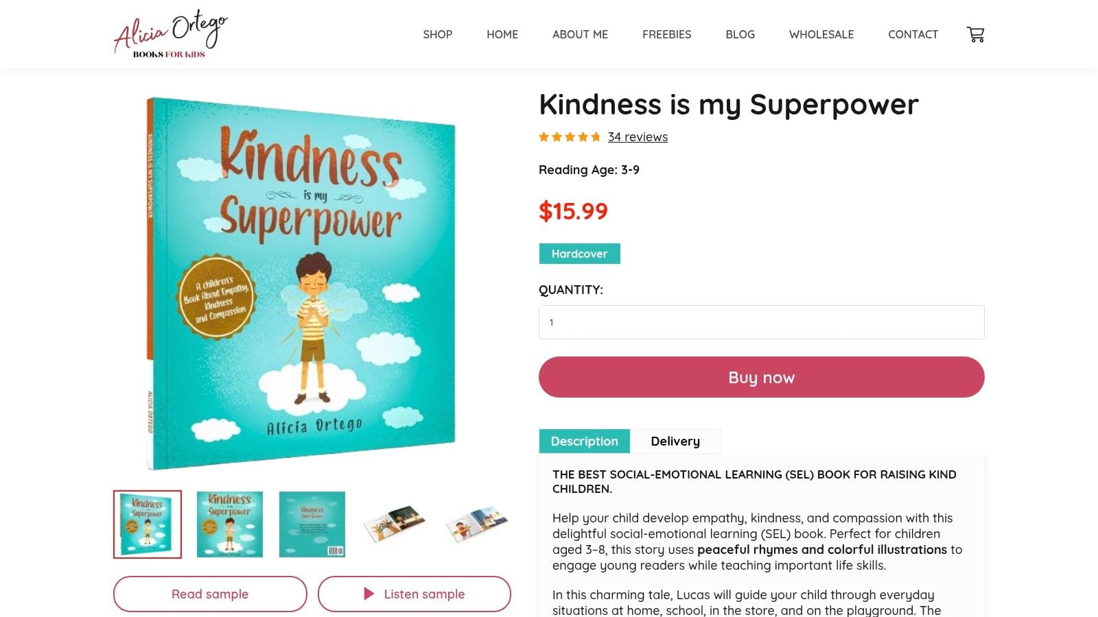 Kindness Is My Superpower (Alicia Ortego)