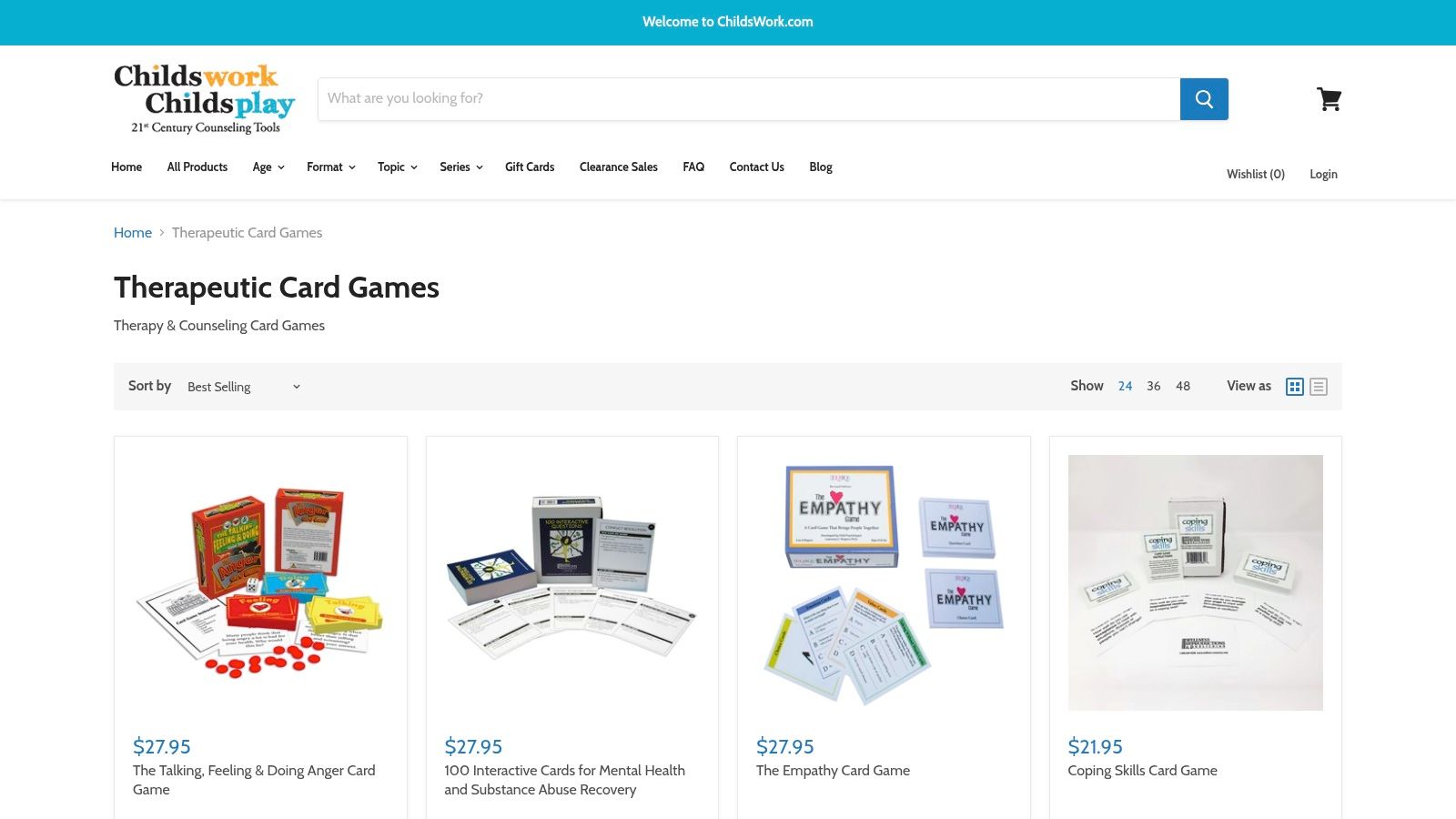 Actions & Consequences Card Game – Teen Version (Childswork)