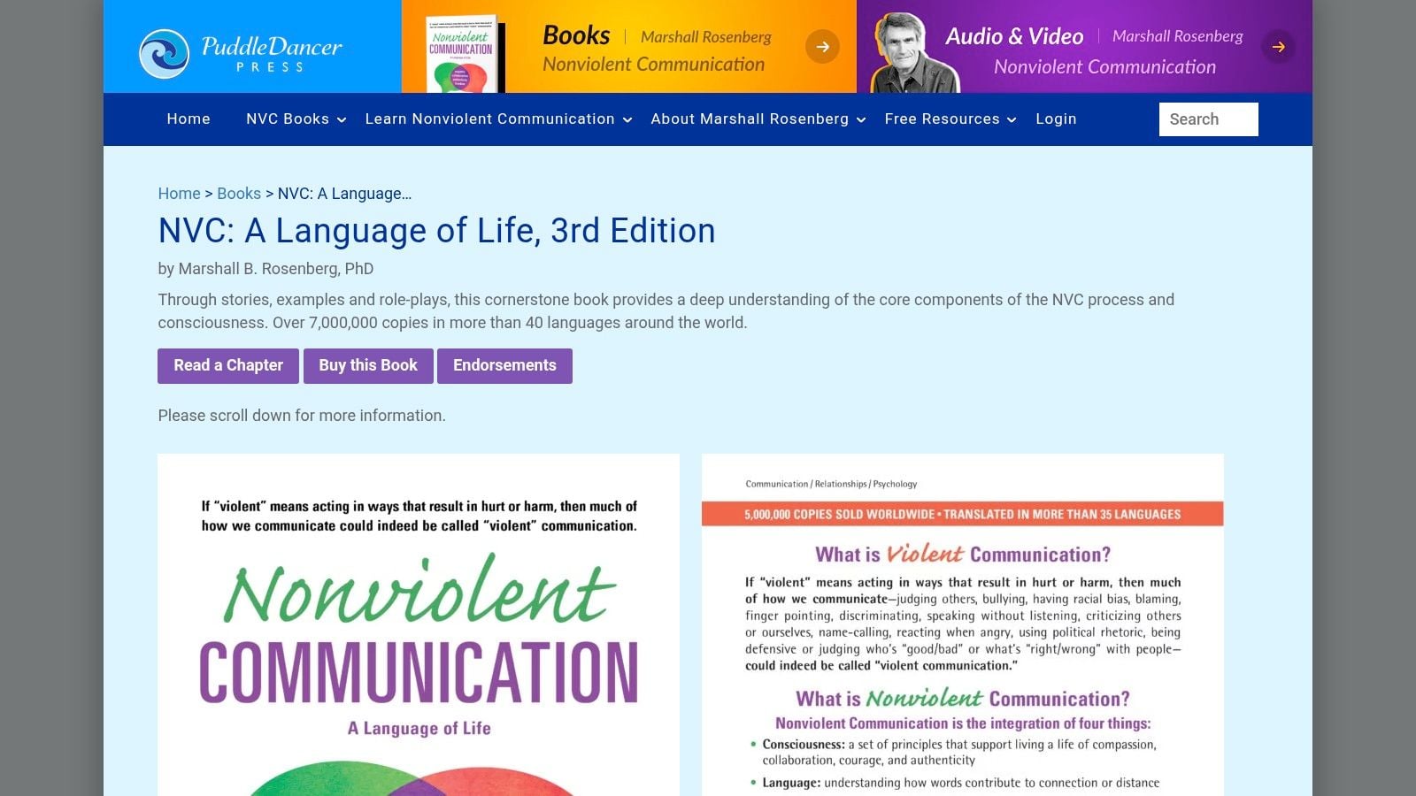 Nonviolent Communication: A Language of Life (3rd ed.), Marshall B. Rosenberg, PhD