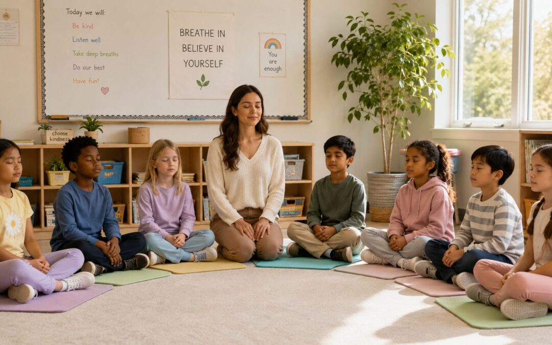 Calm & Focused: 7 Mindfulness Brain Breaks for K-8