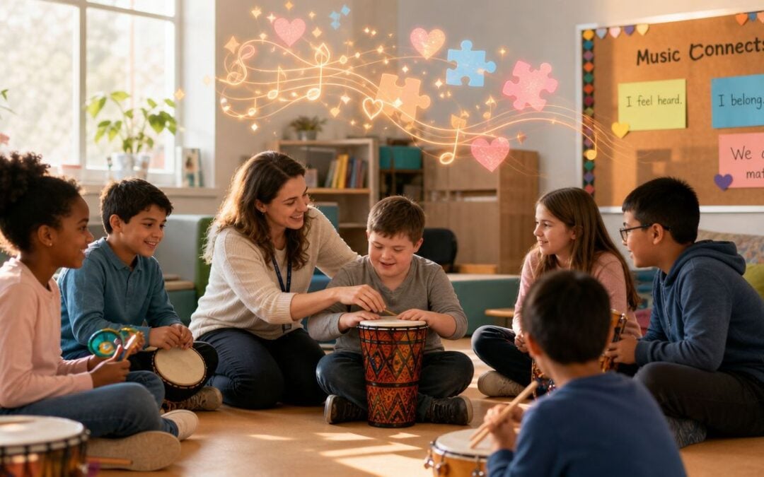 Music Therapy Benefits for K–8 Students