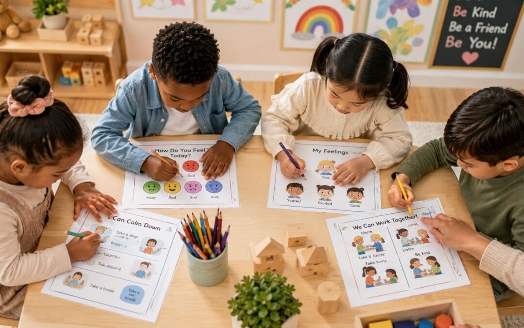 10 Top Social Skills Worksheets for Kindergarten