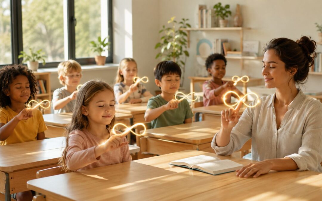 Lazy 8 Breathing Guide for Classrooms and Homes